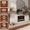 Edendirect 36 in. 5120BTU Wall Mount Electric Fireplace, 750W/1500W, Heat 400 sq. ft, Blower Hea ZR-TS36ZS - alternate 7