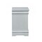 Homeroots 24" Platinum Two Drawers Nightstand 347103 - alternate 6
