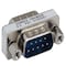 Sanoxy 2 PACK DB9 Male to Male Mini Gender Changer SNX-CBL-LDR-DB207-0100 - alternate 2