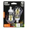 Feit Electric BPA1560N/927CAFIL2 Filament LED Bulb, A15 Lamp, 60 W Equivalent, E17 Lamp Base, Dimmable, Clear BPA1560N927CAFIL2 - alternate 2