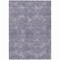 Homeroots 8' X 10' Purple And Ivory Geometric Washable Indoor Outdoor Area Rug 614110 - alternate 1