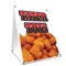 Signmission Tater Tots, 36 Inch x 24 Inch A-frame Yard Sign, Plastic Sign SBC-2436-Tater Tots - alternate 1
