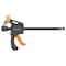 Vulcan Mini Bar Clamp, 4 in Max Opening Size, 1-1/2 in D Throat, Nylon Body JL-QBC-104 - alternate 1