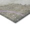 Homeroots 3' X 5' Taupe And Lavender Abstract Washable Indoor Outdoor Area Rug 611393 - alternate 4