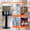 Vevor Gumball Machine with Stand Vending Coin Bank Vintage Candy Dispenser Black ak19-08 - alternate 7