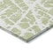 Homeroots 8' Runner Green and White Abstract Washable Non Skid Indoor Outdoor Runner Rug 559623 - alternate 7