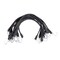 Mytee Products 50PK 9in EPDM Rubber Tarp Bungee Straps w/Crimped S Hooks Tie Down Cords RS-9C - alternate 8