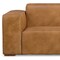 Homeroots 88" Sienna Leather Modular Sofa With Brown Legs 641024 - alternate 6