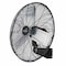 Vie Air The 24 Inch Tilting Wall Mountable Commercial Strength Oscillating Fan with 3 Speed in Black 750124654M - alternate 8