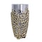 Homeroots 15" Black And Gold Aluminum And Glass Cylinder Table Vase 574252 - alternate 4