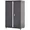 Sandusky Lee Heavy Duty Welded Steel Modular Tall Cabinet, 46x18x72, Black MF3F462472-9M - alternate 1