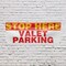 Signmission Stop Here Valet Parking, 36 Inch x 96 Inch, Vinyl Banner B-96-30867 - alternate 4