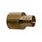 Sharkbite Hose to Pipe Adapter, 1/2 in, PEX Barb x Male Sweat, DZR Brass, 200 psi Pressure UC607LFA - alternate 5
