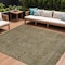 Homeroots 8' X 10' Brown And Beige Southwestern Washable Indoor Outdoor Area Rug 587035 - alternate 1