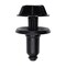 Auveco Push-Type Retainer, Black Nylon, 10PK 21703 - alternate 1
