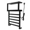 Kingston Brass Wall Mount Plug-In Towel Warmer, Matte Black DTC182830 - alternate 1