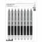 Uniball TM 207 Gel Pen, 0.7 mm Medium Conical Pen Point, Refillable, Retractable, Black Ink, 6PK 1756584 - alternate 1