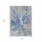 Homeroots 3' X 5' Denim Blue And Linen Abstract Washable Indoor Outdoor Area Rug 615596 - alternate 8
