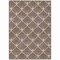 Homeroots 5' X 8' Brown And Beige Geometric Washable Indoor Outdoor Area Rug 594696 - alternate 7