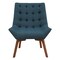 Osp Home Furnishings Shelly Tufted Chair, Azure SHE-K14 - alternate 8