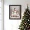 Homeroots Snowman Trio Black Framed Wall Art 572082 - alternate 5