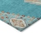 Homeroots 8' X 10' Teal Blue Brown And Ivory Oriental Washable Indoor Outdoor Area Rug 598445 - alternate 7