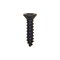Auveco Phillips Flat Head Tapping Screw 4 x 1/2in Black Oxide, 100PK 12900 - alternate 1