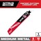 Milwaukee Tool 6 in x 10 TPI, Reciprocating Saw Blade, 1-PK 48-00-6251 - alternate 11