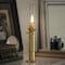 Kings County Tools Oil Lamp 16 in Tall Column Lamp with Antique-Style Brass Body & Glass Chimney Decorative Lantern GW78A05-24 - alternate 5