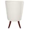 Leisuremod Spruce Collection Modern Wooden Dining Chair in Beige Velvet SC24BGF - alternate 8