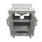 Flash Furniture Vega 30in. Vanity w/Sink, Soft Close Doors & Open Shelf, Carrara Marble, Black Hardware, Gray/White FS-VEGA30-GY-HDBLK-GG - alternate 7