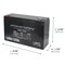 Upg 6V 12Ah F1, Battery D5736 - alternate 6