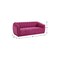 Homeroots 85" Fuchsia Velvet Manufactured Wood Sofa 543935 - alternate 8
