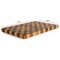 Megachef 16.5 x 10.5 Inch Acacia Wood and Rubber Wood Checkered Cutting Board 750123805M - alternate 5