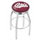 Holland Bar Stool Co 30" Chrome Montana Swivel Bar Stool, Accent Ring L8C3C30MontUn - alternate 1