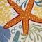 Homeroots 6' X 9' Blue Yellow And Orange Starfish Indoor Outdoor Area Rug 546829 - alternate 9