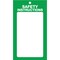 Labeltac Safety Instructions Tag, Safety Green, Printable Tag Roll LT35TAG-SG - alternate 2