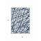 Homeroots 3' X 5' Navy Blue And Ivory Abstract Washable Indoor Outdoor Area Rug 614371 - alternate 8