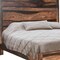 Homeroots Walnut Live Edge Solid Wood King Bed Frame 520902 - alternate 8