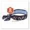 Ergodyne Chill-Its 6700CT Cooling Bandana PVA Tie Headband, One Size Fits Most, Navy Western 12564 - alternate 10