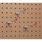 Unbranded 4'' Light Duty Safety Tip Straight Pegboard Hook, 3-Count 216046 - alternate 4