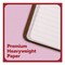 Tru Red Flexible-Cover Business Journal with Elastic Closure, 1-Subject, Narrow Rule, 128 8 x 5.5 Sheets TR61952 - alternate 4