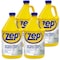 Zep Antibacterial Disinfectant, 1 gal. Jug, Lemon, Clear, 4 PK ZUBAC128 - alternate 3