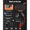 Alpha Digital Car Jump Start, Air Comp, Vacuum- 3000A, 8L Gas/6L Diesel - Orange A28 - alternate 7