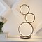 Jonathan Y Juno 17.25" 3-Light Modern Contemporary Iron Dimmable Integrated LED Table Lamp w/Touch Sensor, Black JYL7102A - alternate 7