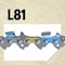 Oregon Controlcut Chain, 20" 22BPX .325" 81 DL L81 - alternate 8