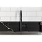 Kingston Brass Single-Handle Kitchen Faucet, Matte Black KSD2430RNX - alternate 6