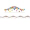 Ashley Productions Magnetic Scallop Border, Confetti, 12 Feet Per Pack, 6PK 11421 - alternate 2