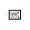 Homeroots Lilacs and Anemone Black Framed Print Wall Art 529866 - alternate 4