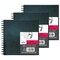 Canson Artist Series Sketch Art Book, Black Cover, Wire Binding, 80 Sheet, 6X6 inch, 3PK C100510426 - alternate 1